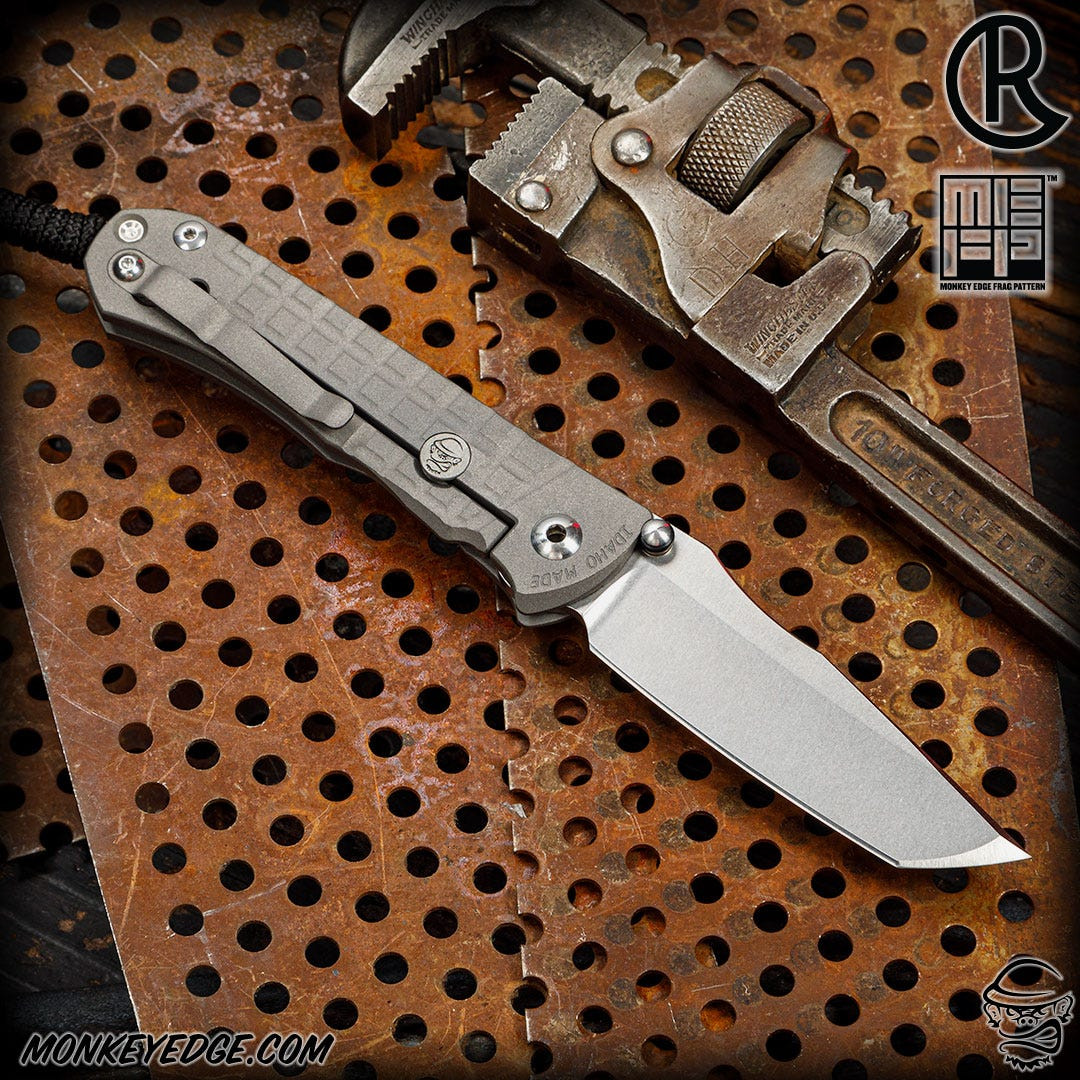 Monkey Edge - Chris Reeve Knives Folder: Umnumzaan - Tanto Monkey