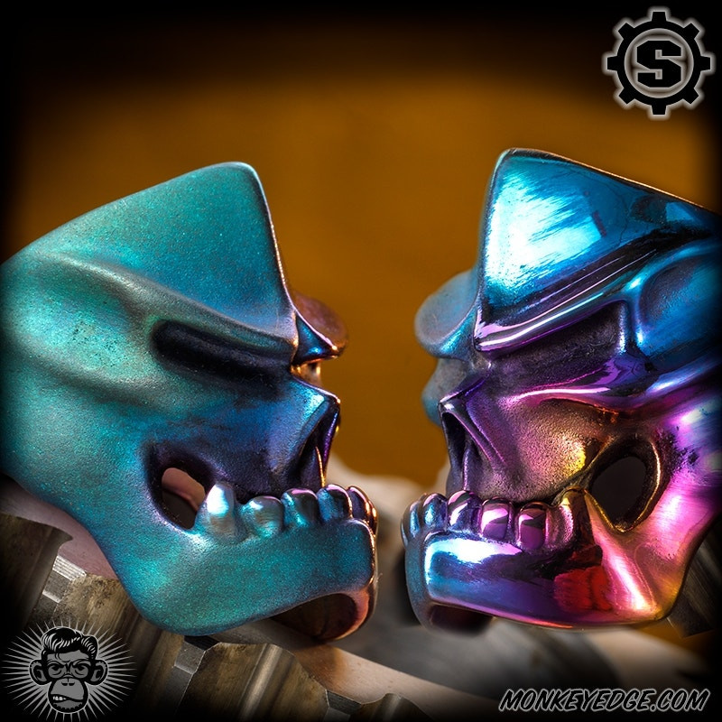 Monkey Edge - Starlingear Ring: Kamikaze Puncher - Titanium Two Face
