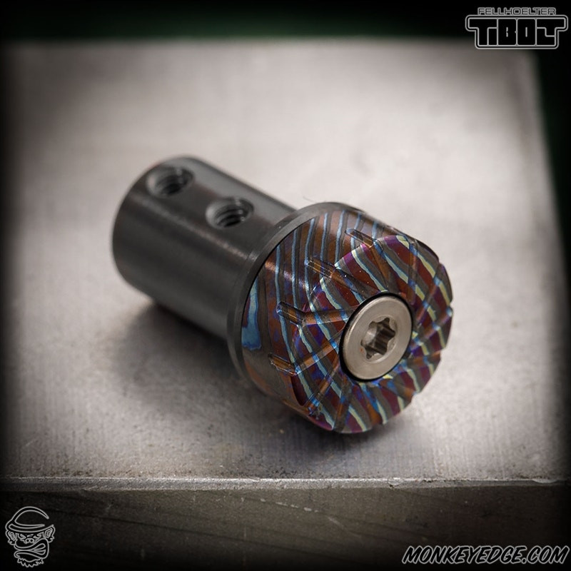 Monkey Edge - Fellhoelter TiBolt FAP Cap - Vortex ZircuTi/Zirconium