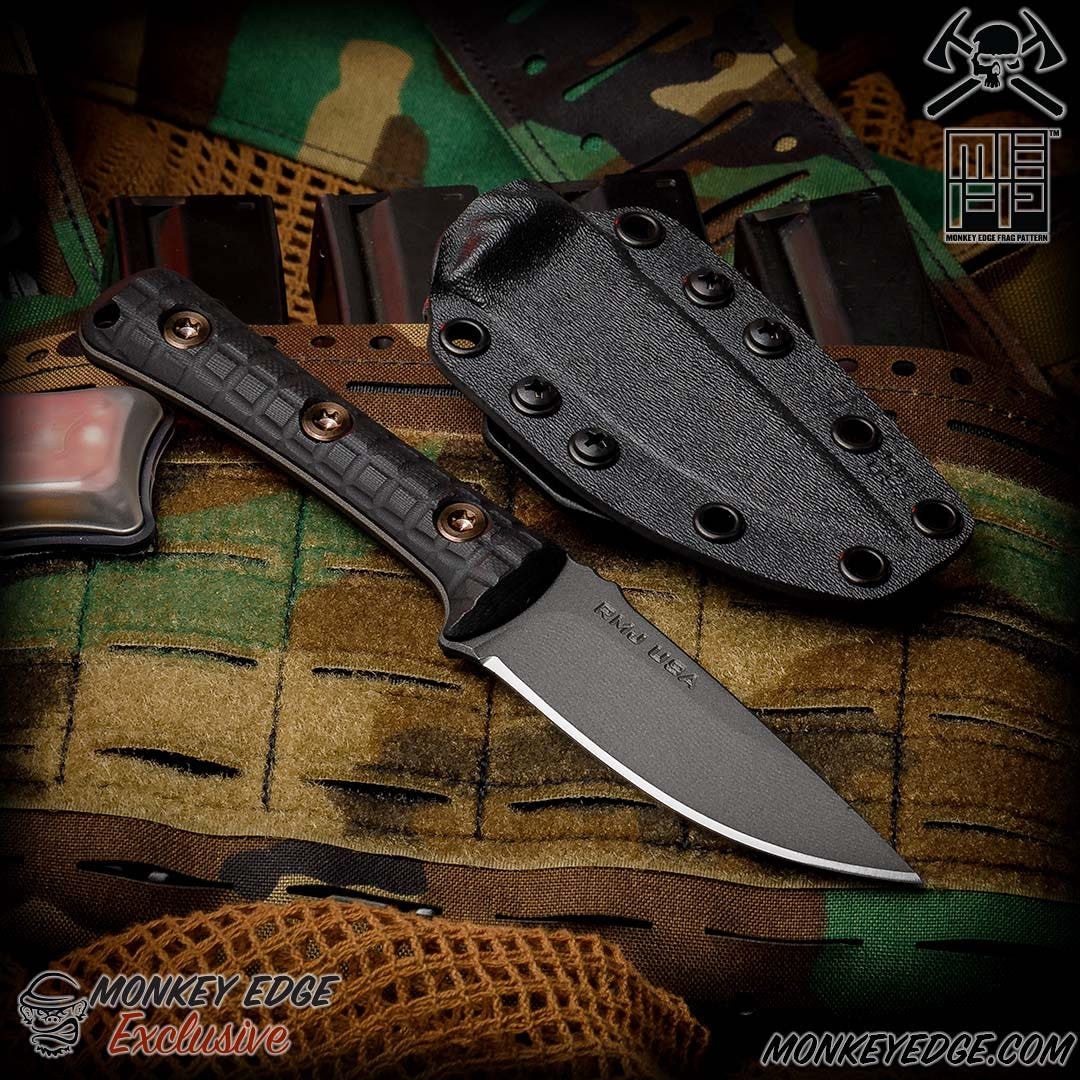 Monkey Edge - RMJ Tactical Fixed Blade: Utsidihi - Tungsten Monkey