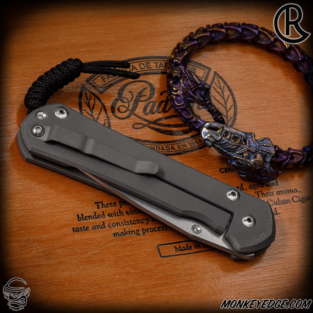 Monkey Edge - Chris Reeve Knives Folder: Sebenza 31 Large - Unique Graphic