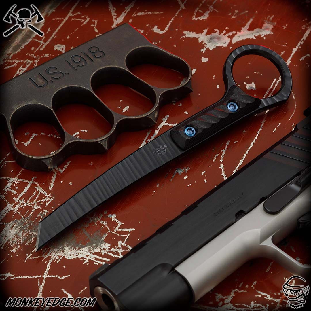 Monkey Edge - RMJ Tactical Fixed Blade: Stabby Guy (SG) - Textured
