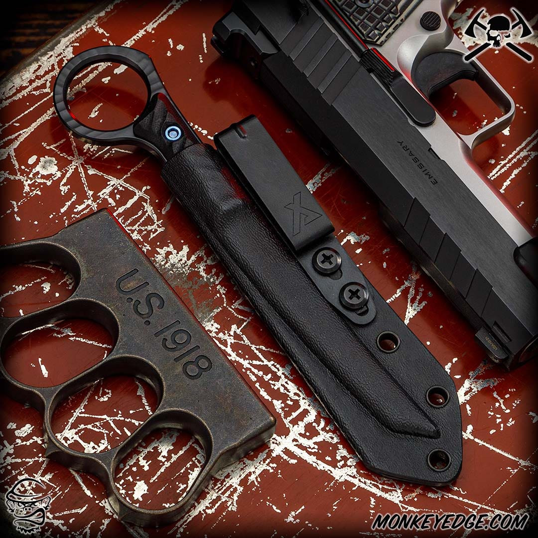 Monkey Edge - RMJ Tactical Fixed Blade: Stabby Guy (SG) - Textured