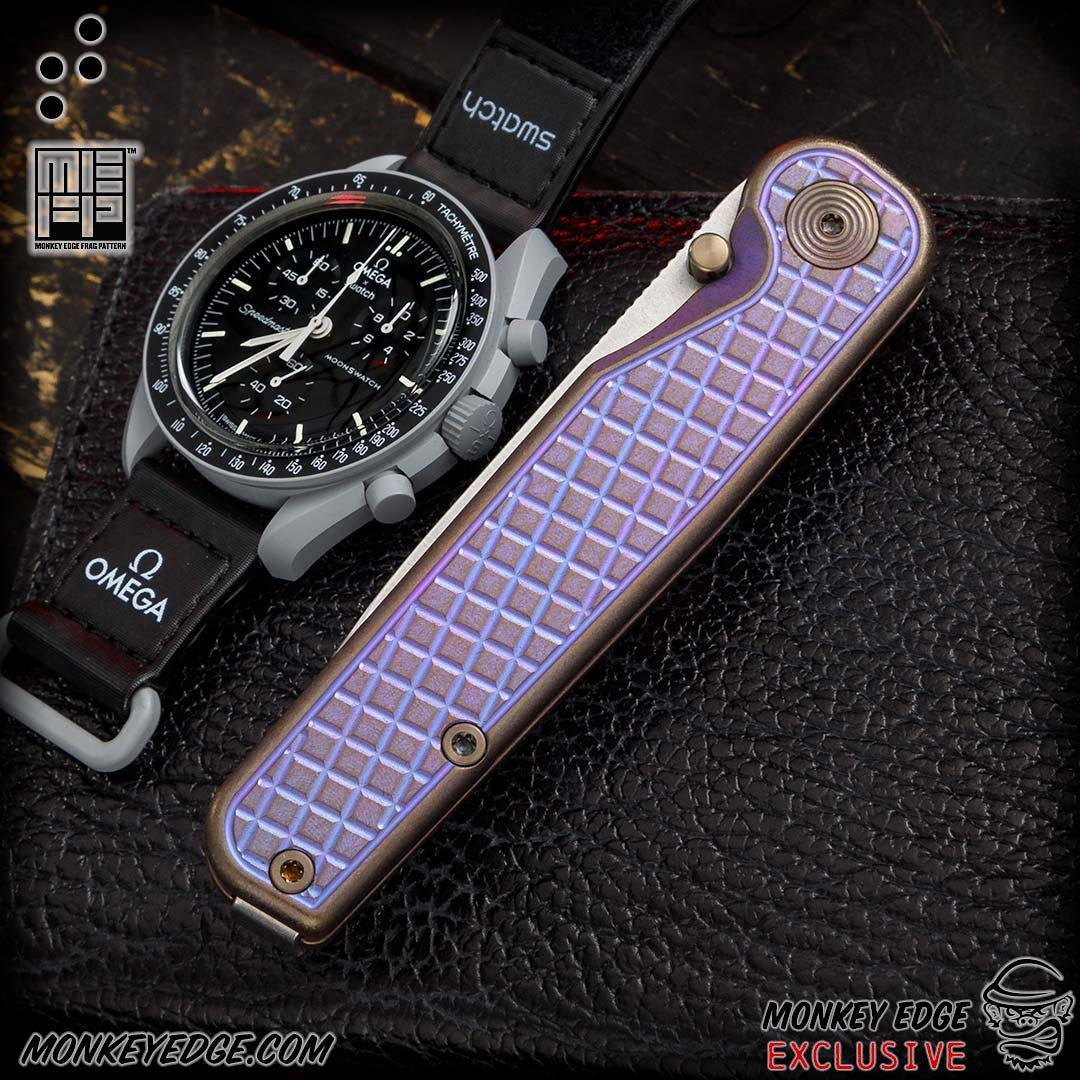 Monkey Edge - Tactile Knife Co: Rockwall Folder - Crown Royal
