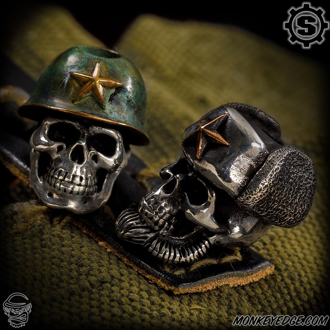 Monkey Edge - Starlingear Bead Set: MSC Peace Set - Silver/Copper