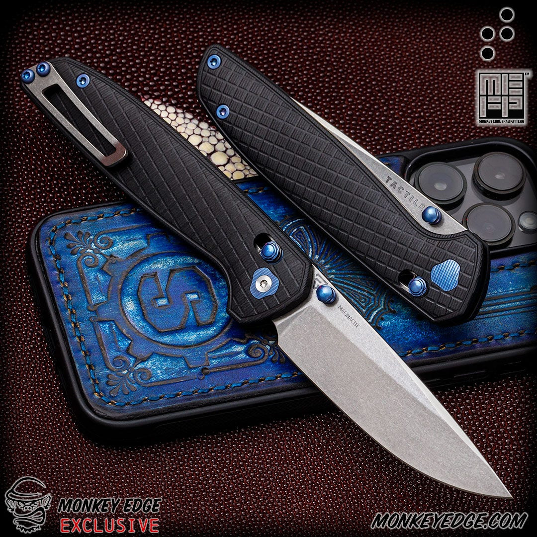 Monkey Edge - Tactile Knife Co: Maverick - Stonewashed/Black
