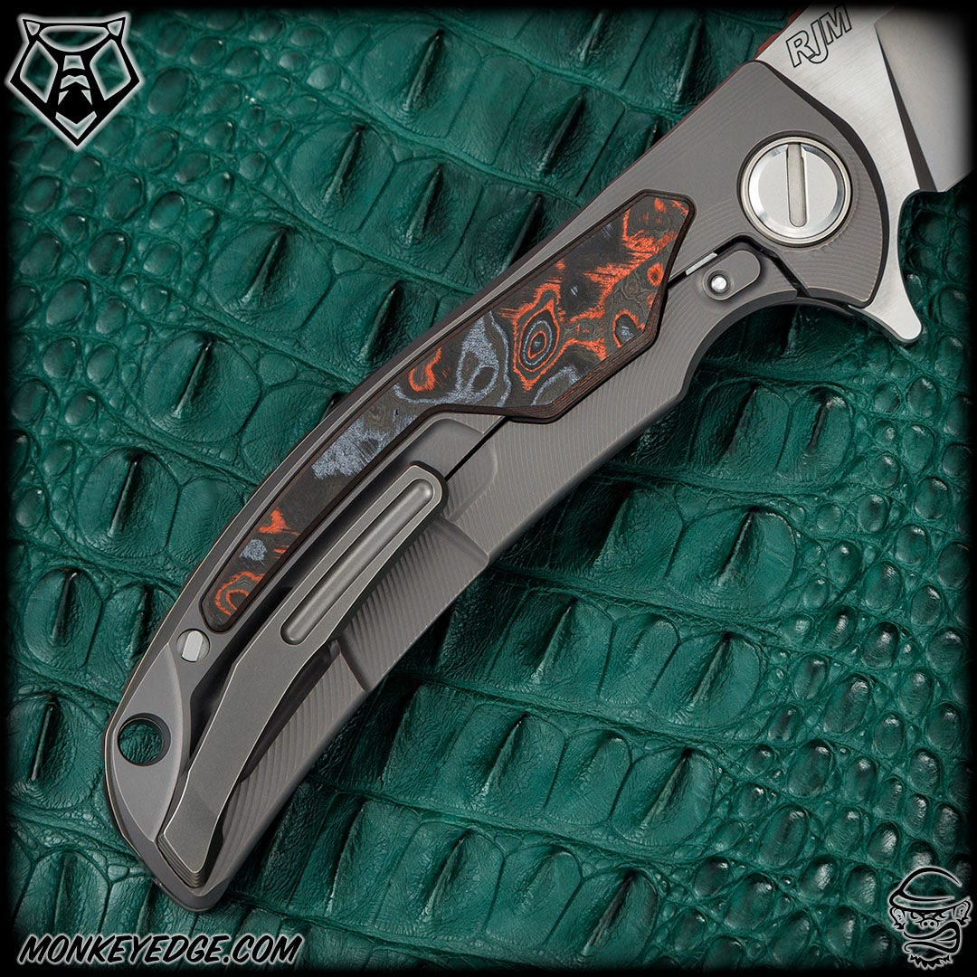 Monkey Edge - Shirogorov Knives: RJ Martin Molten Overkill - Satin