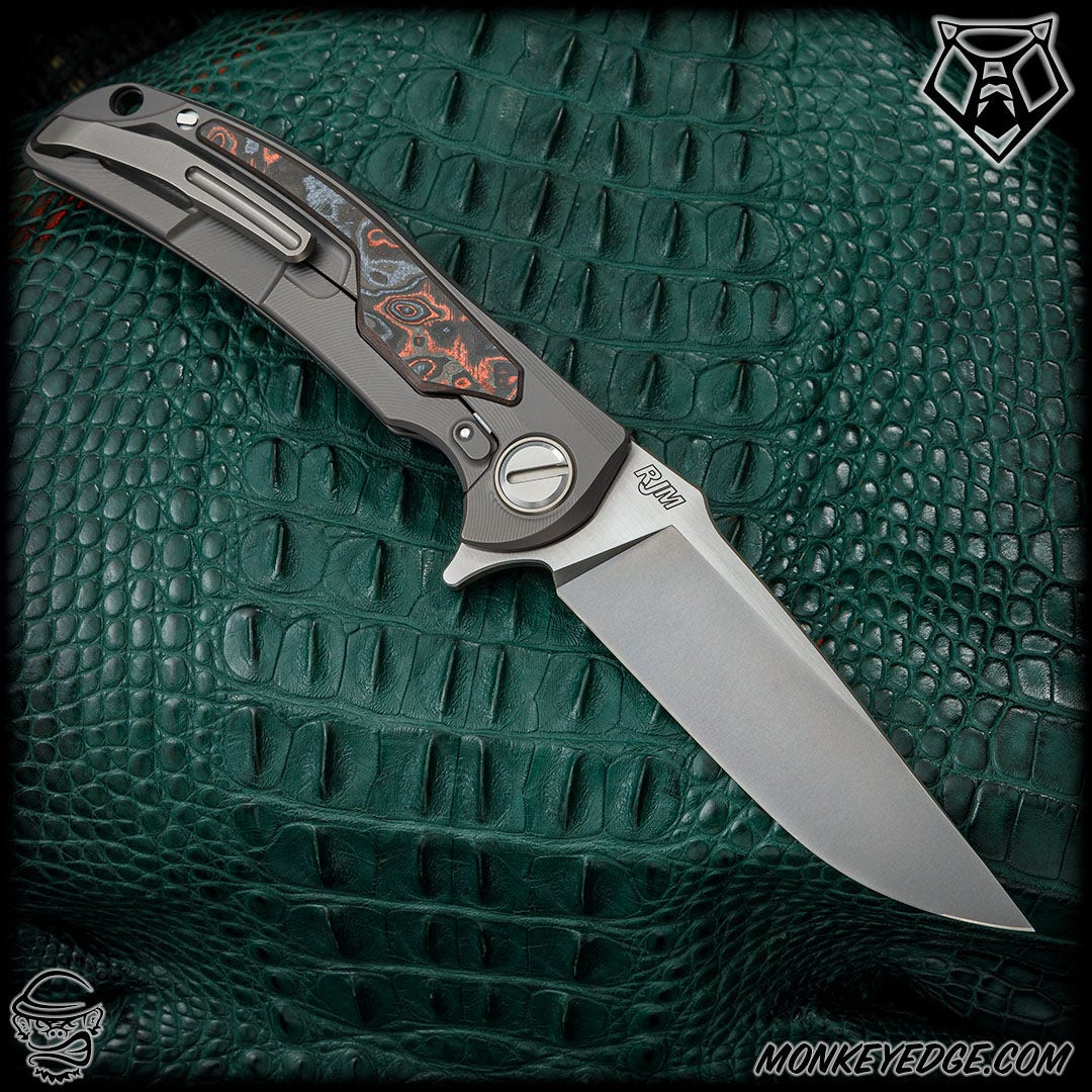 Monkey Edge - Shirogorov Knives: RJ Martin Molten Overkill - Satin