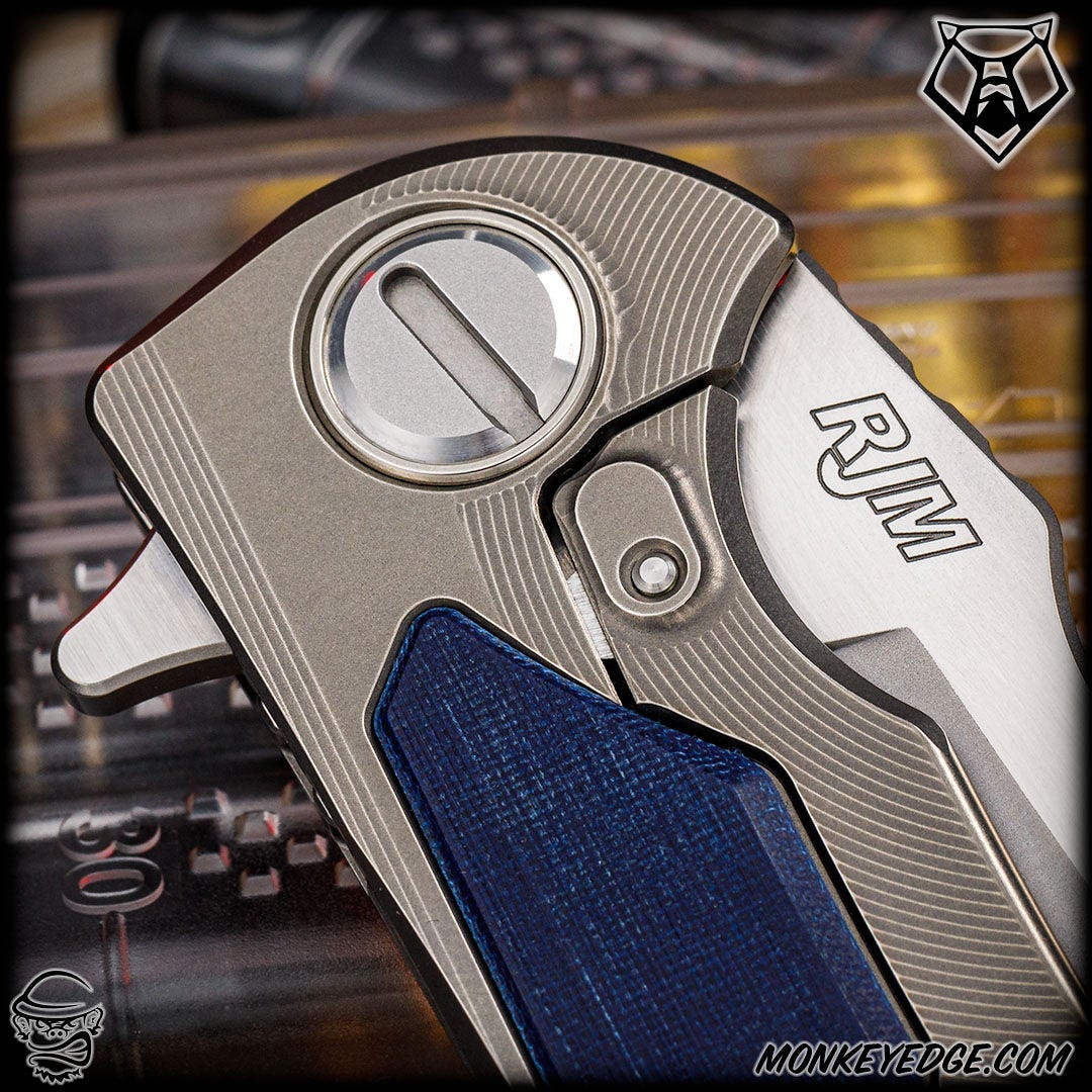 Monkey Edge - Shirogorov Knives: RJ Martin Denim Overkill