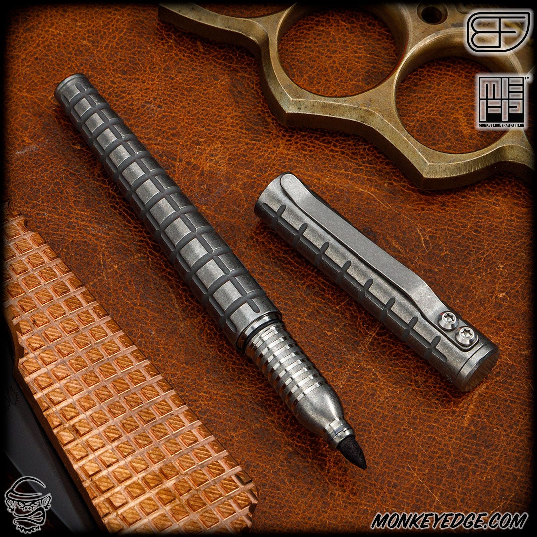 Monkey Edge - Fellhoelter Mark 22 Charpie - Titanium Two Tone