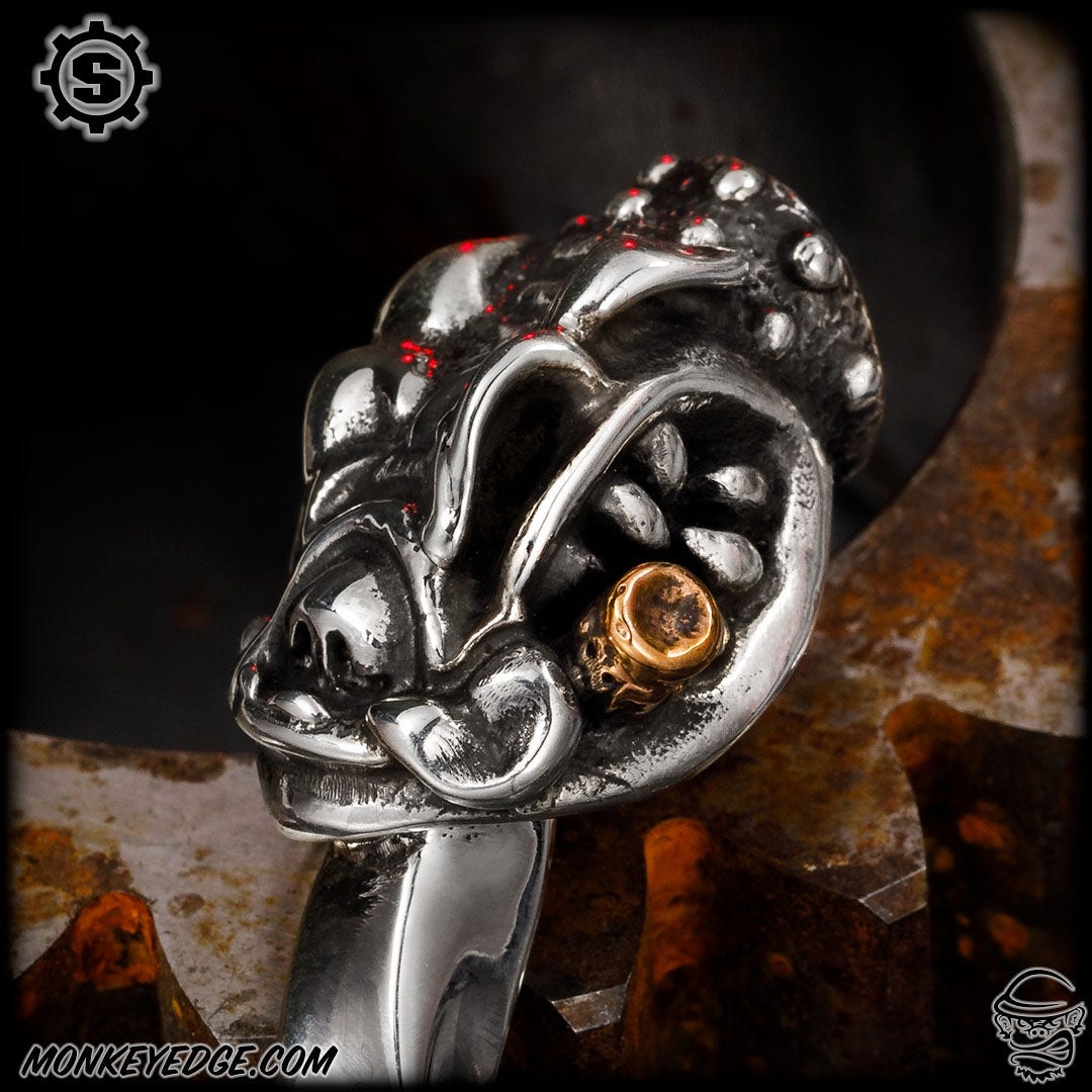 STARLINGEAR ブルドックTOP 本物 silver925 Monkey Edge - Starlingear Bracelet: Slickster + Bulldog Twisted