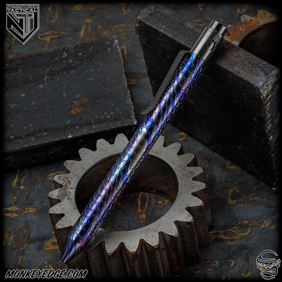 Monkey Edge - Nottingham Tactical: Standard Pen - Custom Dark Ti
