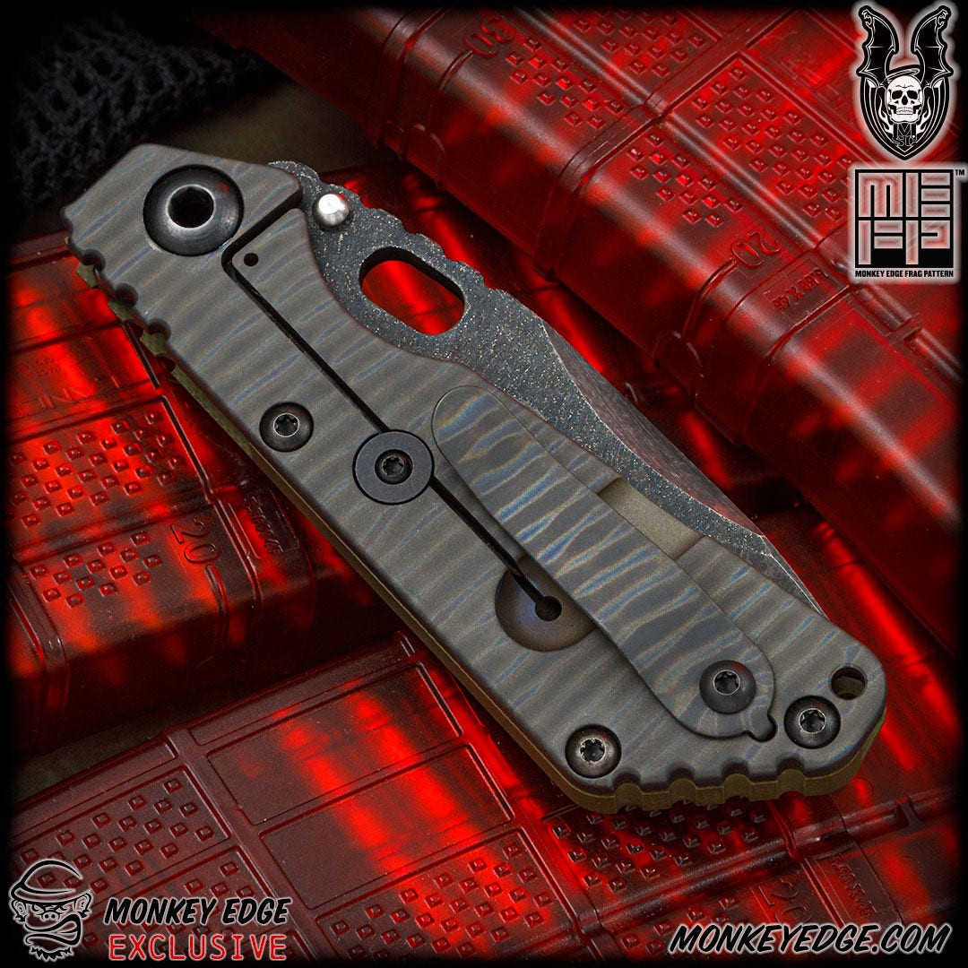 Monkey Edge - Mick Strider Custom: SnG Tanto Nightmare Trisula