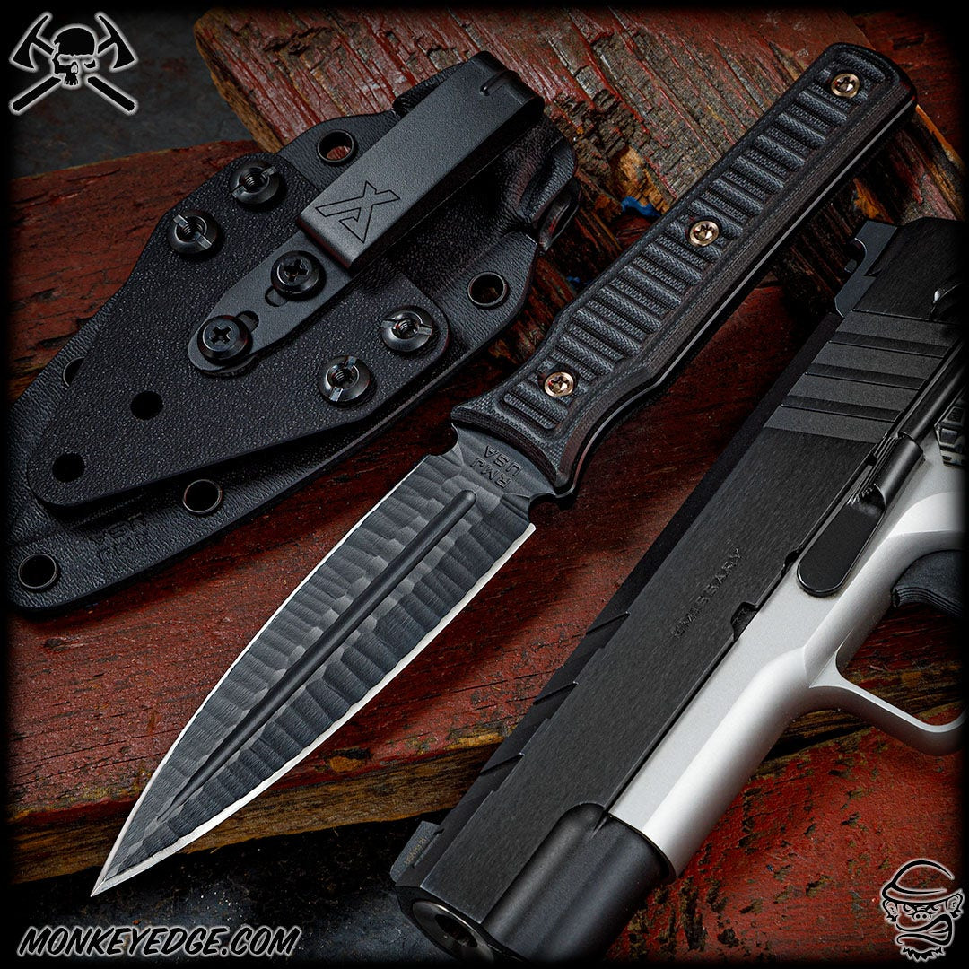 Monkey Edge - RMJ Tactical Fixed Blade: Orlando Special - Black