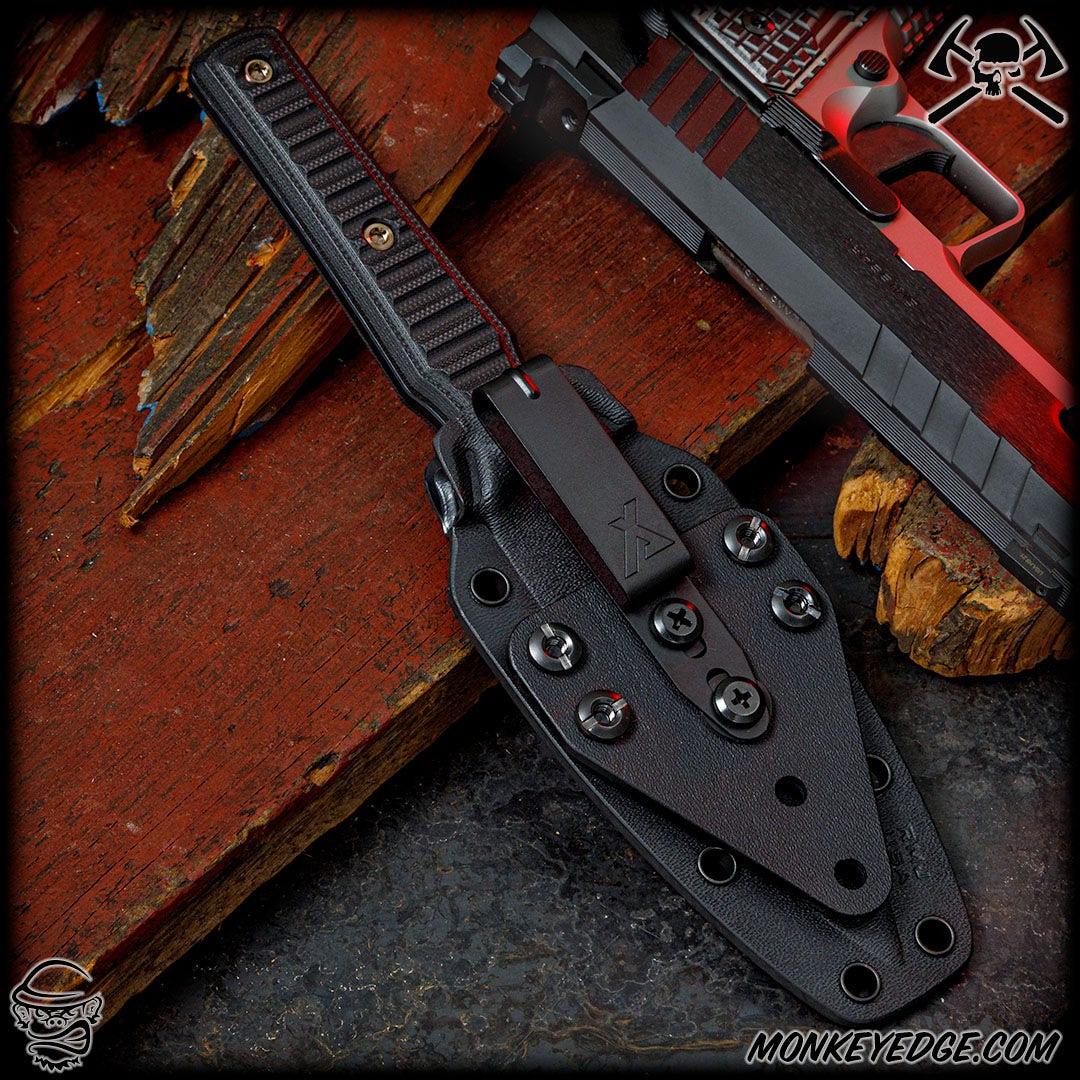 Monkey Edge - RMJ Tactical Fixed Blade: Orlando Special - Black