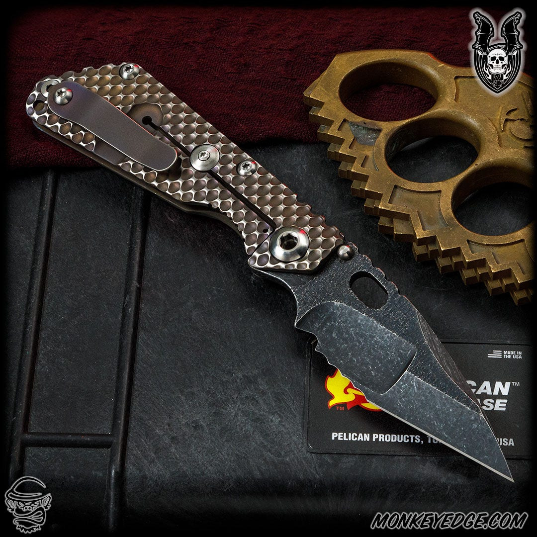 Monkey Edge - Mick Strider Custom: SnG Gunner Grip/Wharncliffe