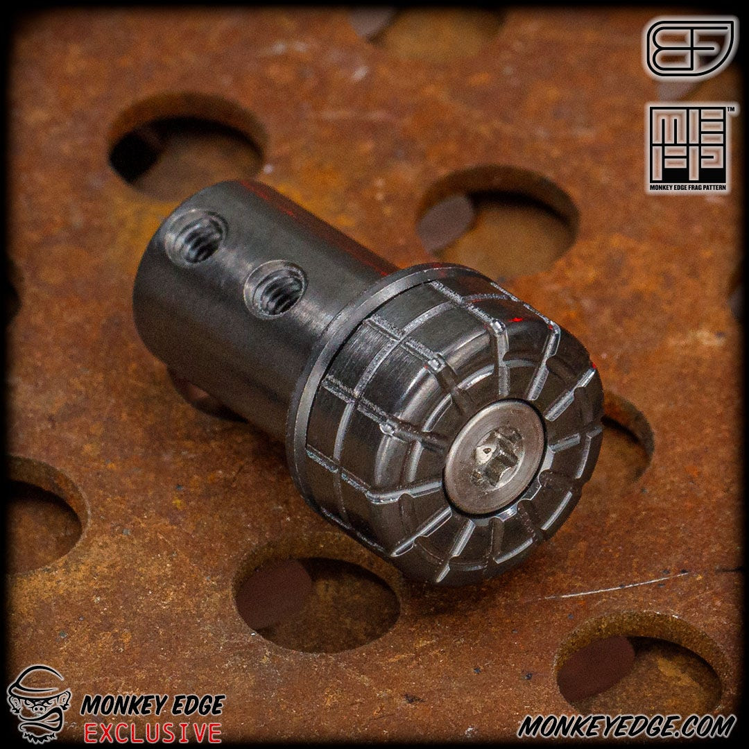 Monkey Edge - Fellhoelter TiBolt FAP Cap - Zirconium Monkey Edge