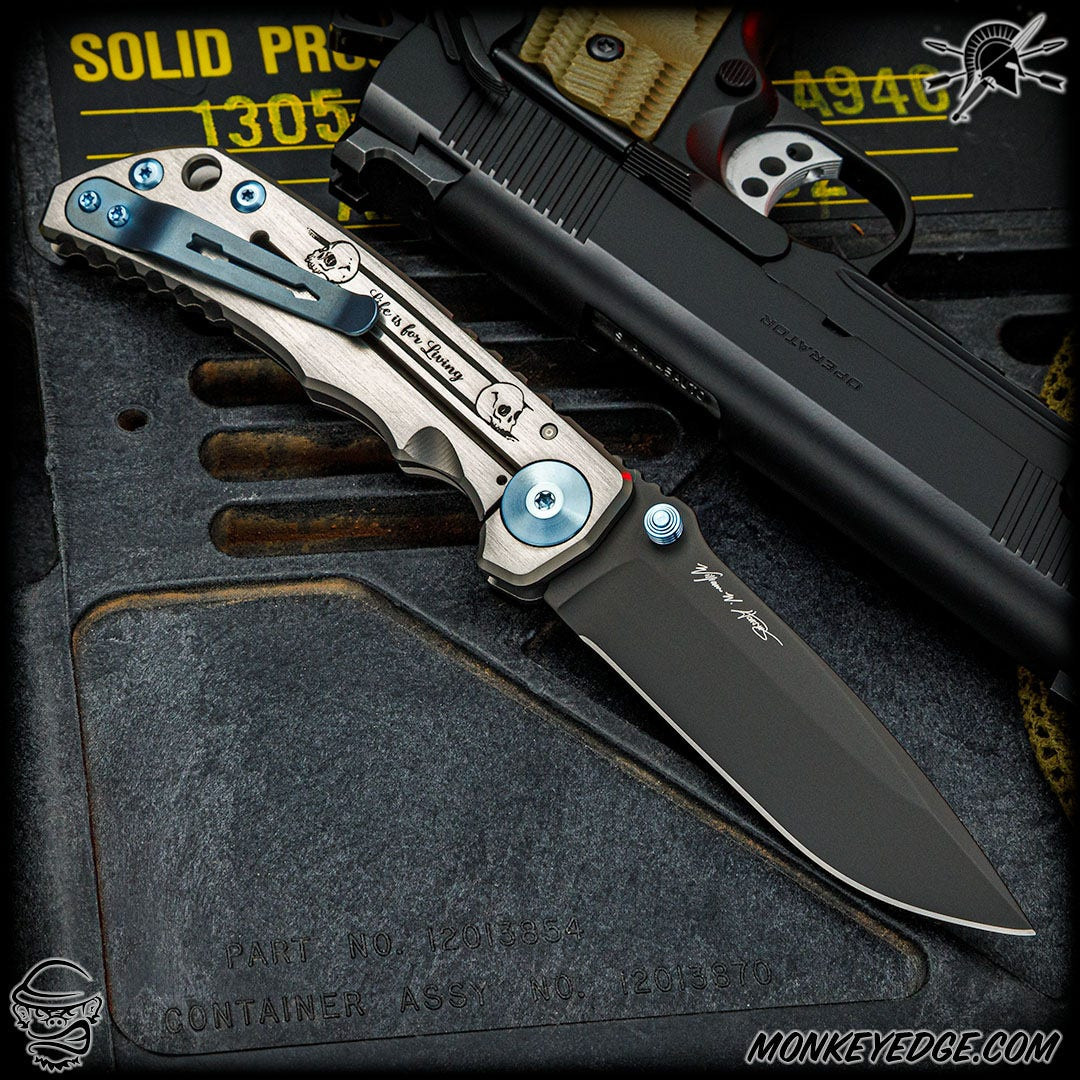 Monkey Edge - Spartan Blades Folder SHF (Spartan Harsey Folder