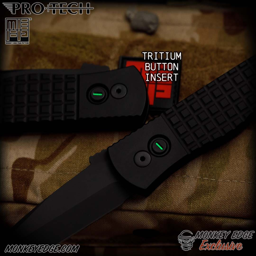 Monkey Edge - Pro-Tech Knives: CQC-7 Auto Tanto Operator - Black