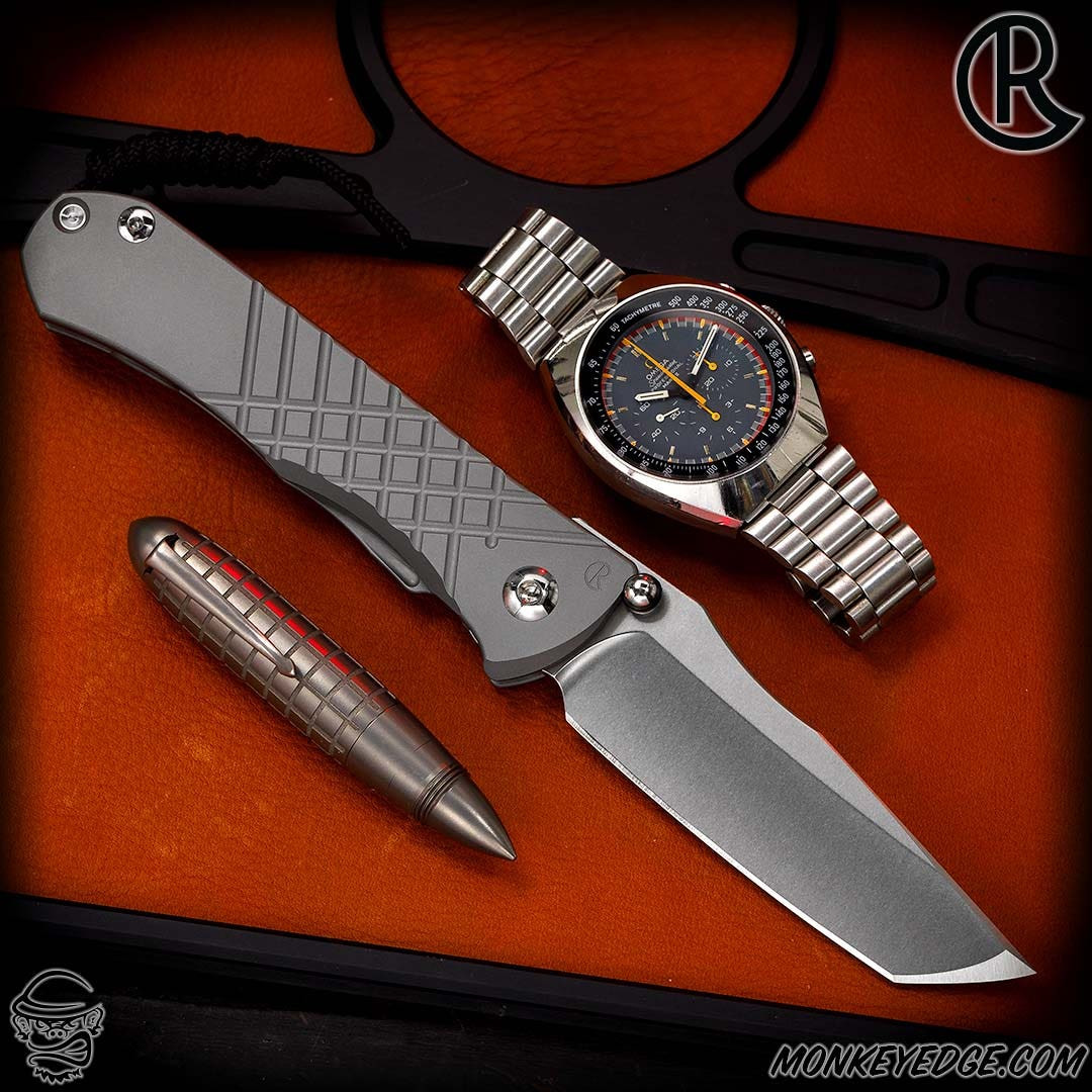 Monkey Edge - Chris Reeve Knives Folder: Umnumzaan - Tanto Glass