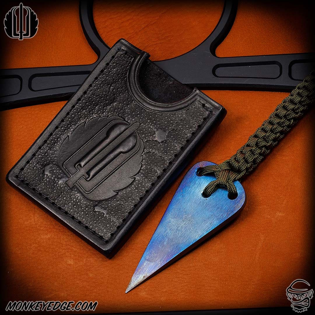 Monkey Edge - Strider Knives Fixed: Payback Wallet Shiv - Titanium