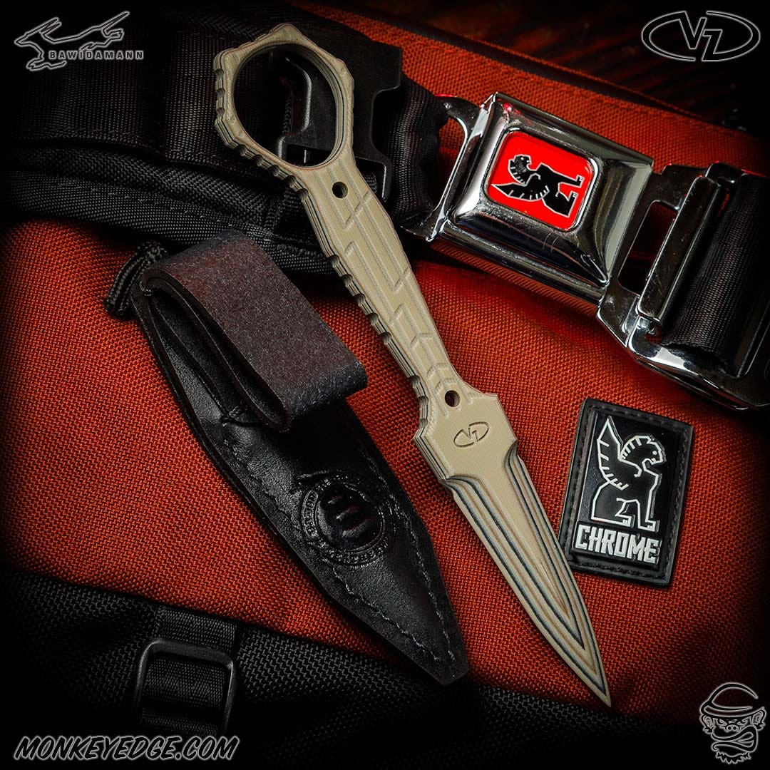 Monkey Edge - Bawidamann x VZ Grips Needle Knife - MARSOC G10