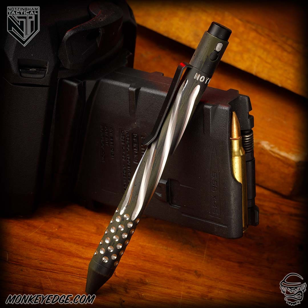 Monkey Edge - Nottingham Tactical Pen: Standard - Titanium Two