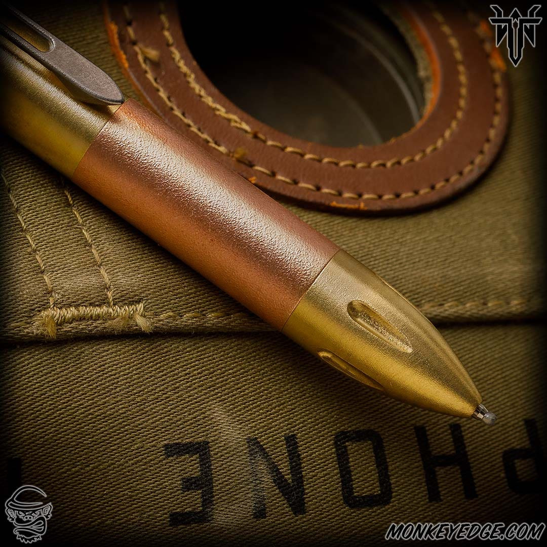 Monkey Edge - Tuff Writer MK 2 Special Mission Pen - Brass/Copper