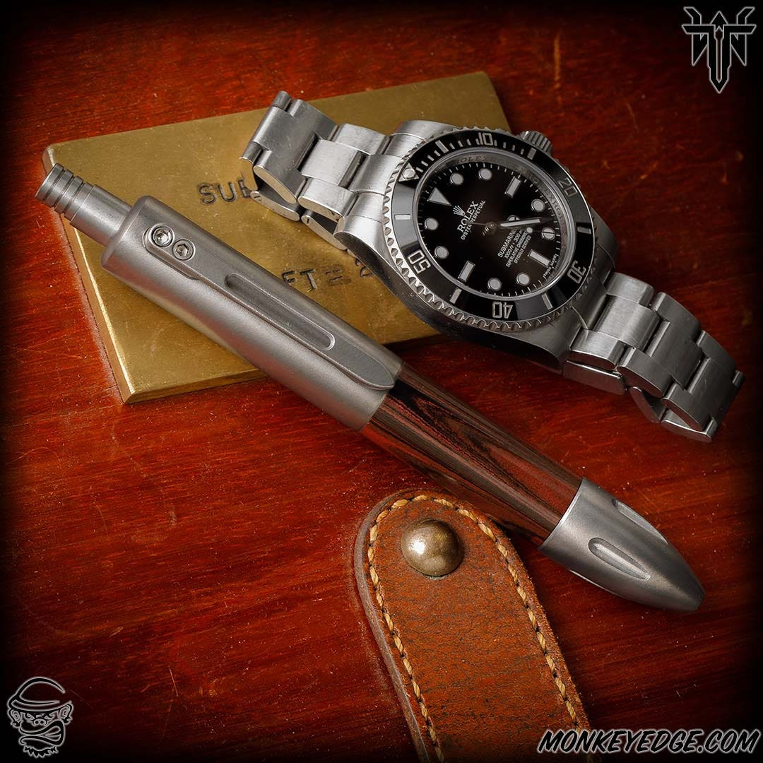 Monkey Edge - Tuff Writer MK 2 Special Mission Pen - Titanium