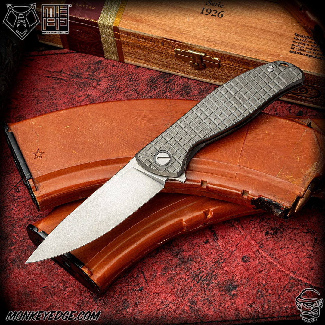 ノ*ウ様 絶版貴重 MONOGRAM 1/48 F-19 STEALTH FIG Monkey Edge - Shirogorov Knives: F95 Monkey Edge FRAG Pattern