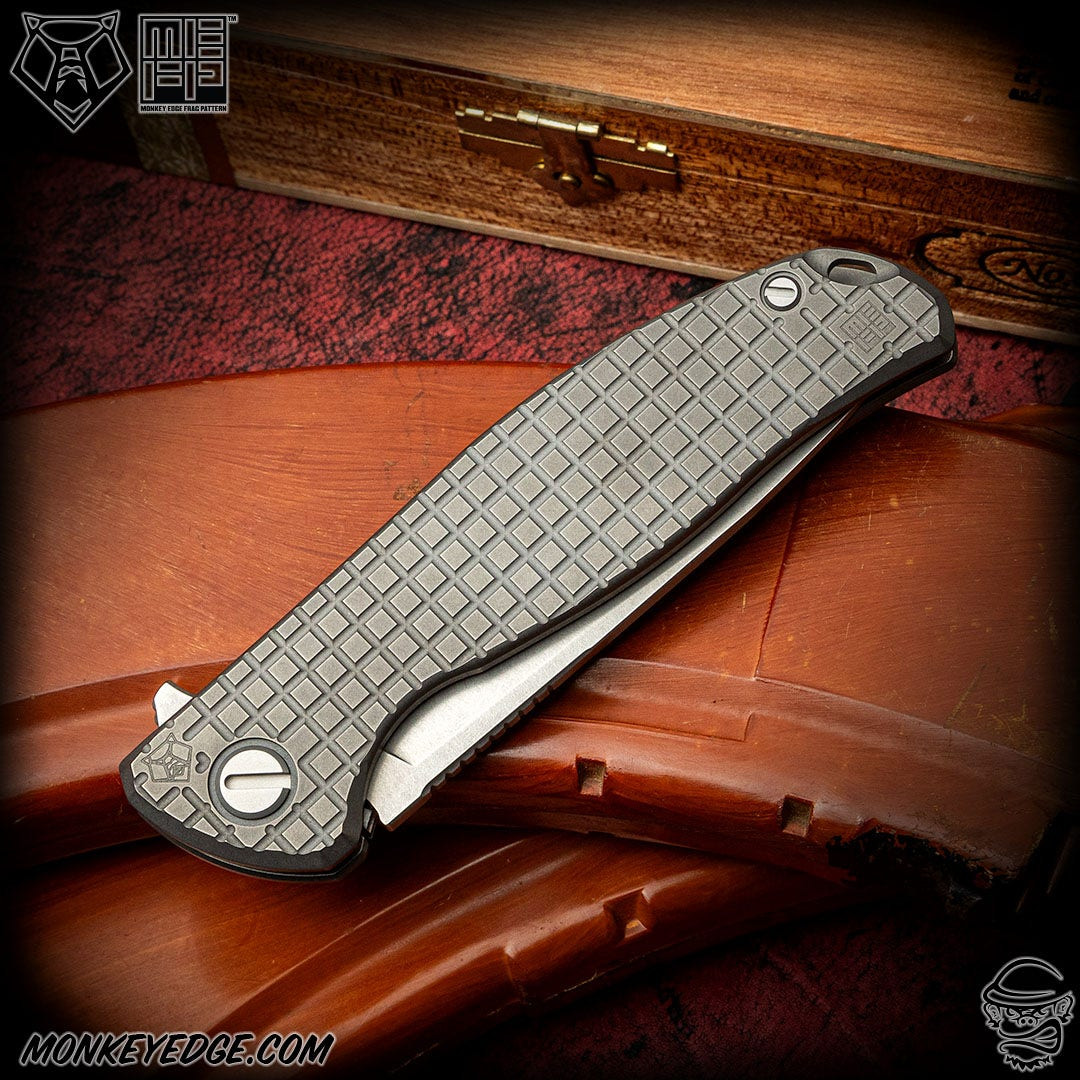Monkey Edge - Shirogorov Knives: F95 Monkey Edge FRAG Pattern
