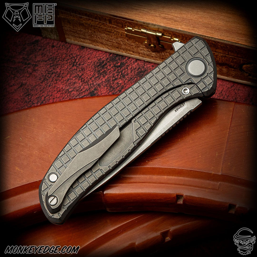 Monkey Edge - Shirogorov Knives: F95 Monkey Edge FRAG Pattern