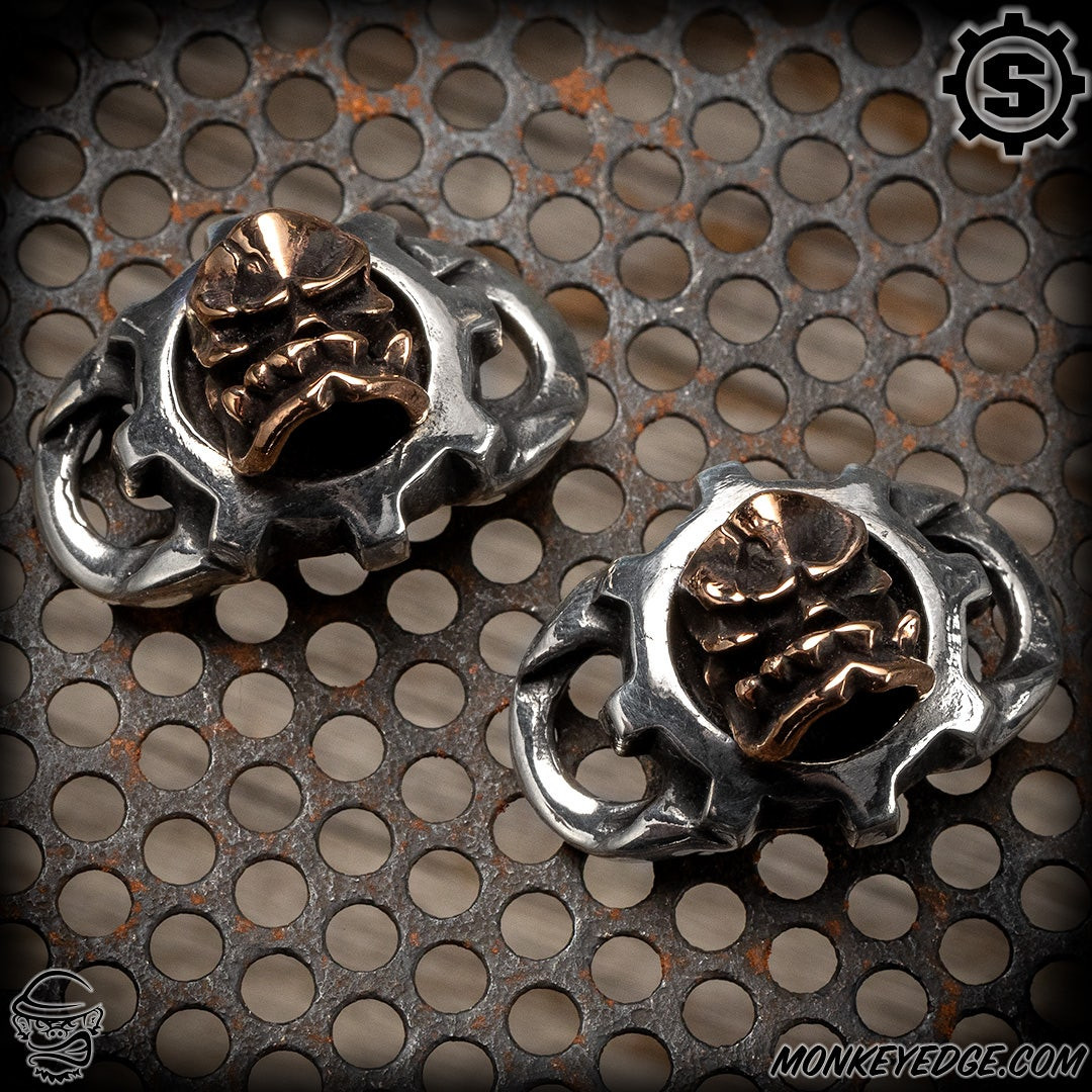 Monkey Edge - Starlingear Boot Lacers: Gear Kamikaze Goon - Silver
