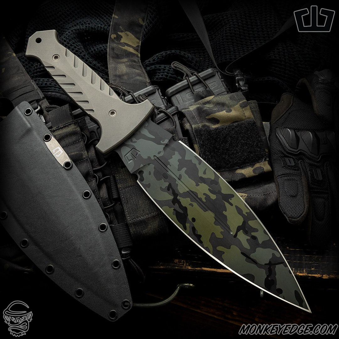 Monkey Edge - Blackside Customs Fairgate - Black Multicam/Titanium