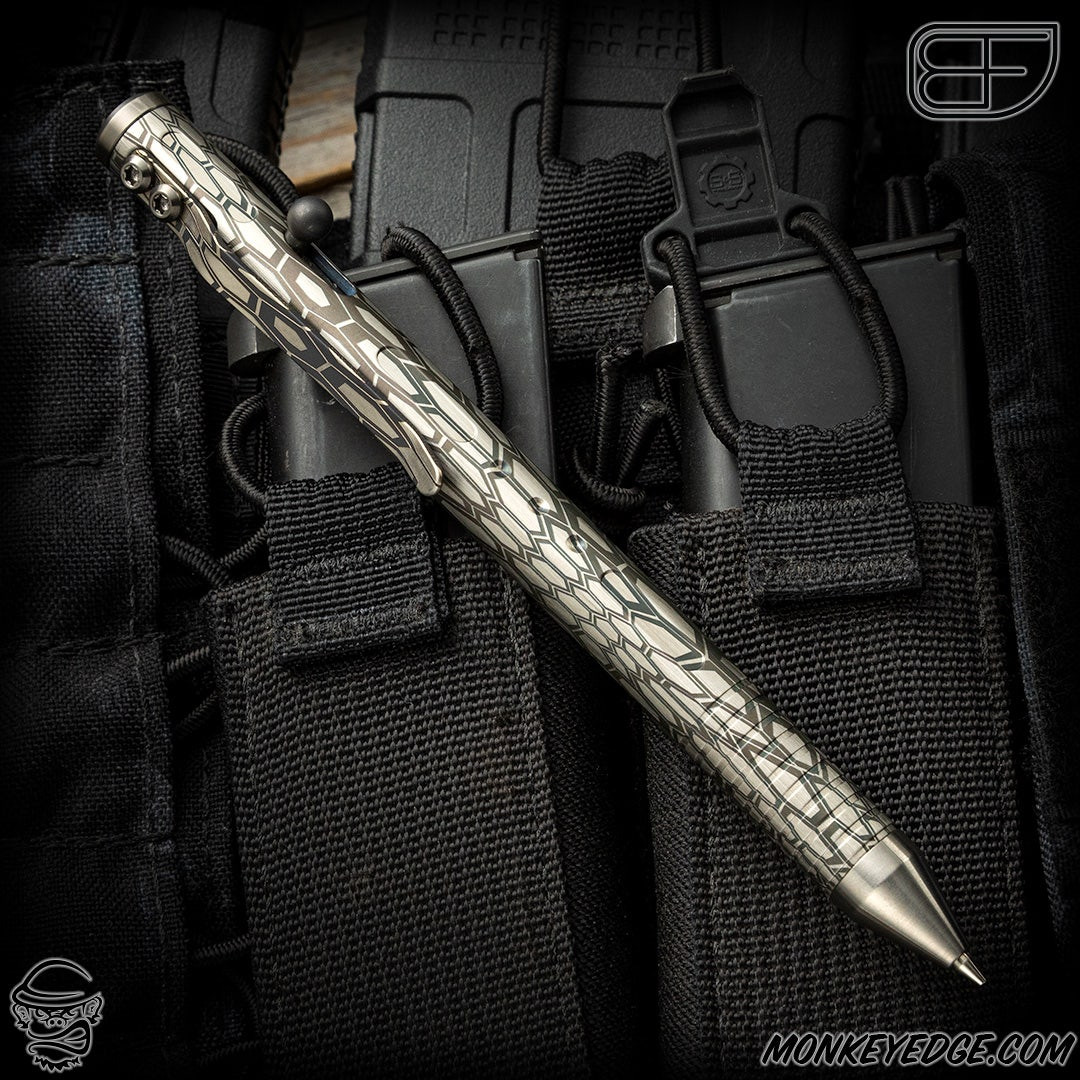Monkey Edge - Fellhoelter TiBolt ReLeaded Pencil - Custom Titanium