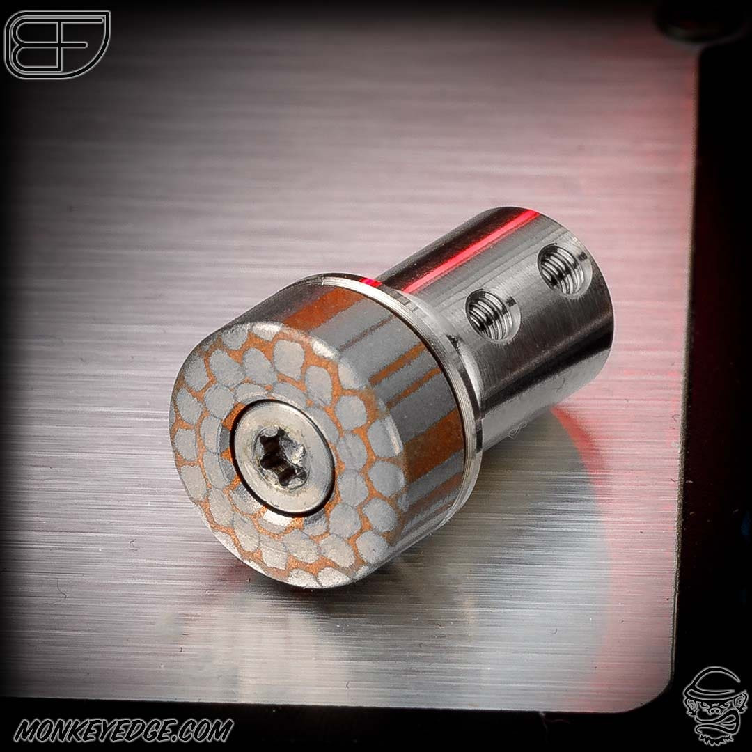 Monkey Edge - Fellhoelter TiBolt FAP Cap - Super Conductor/Titanium