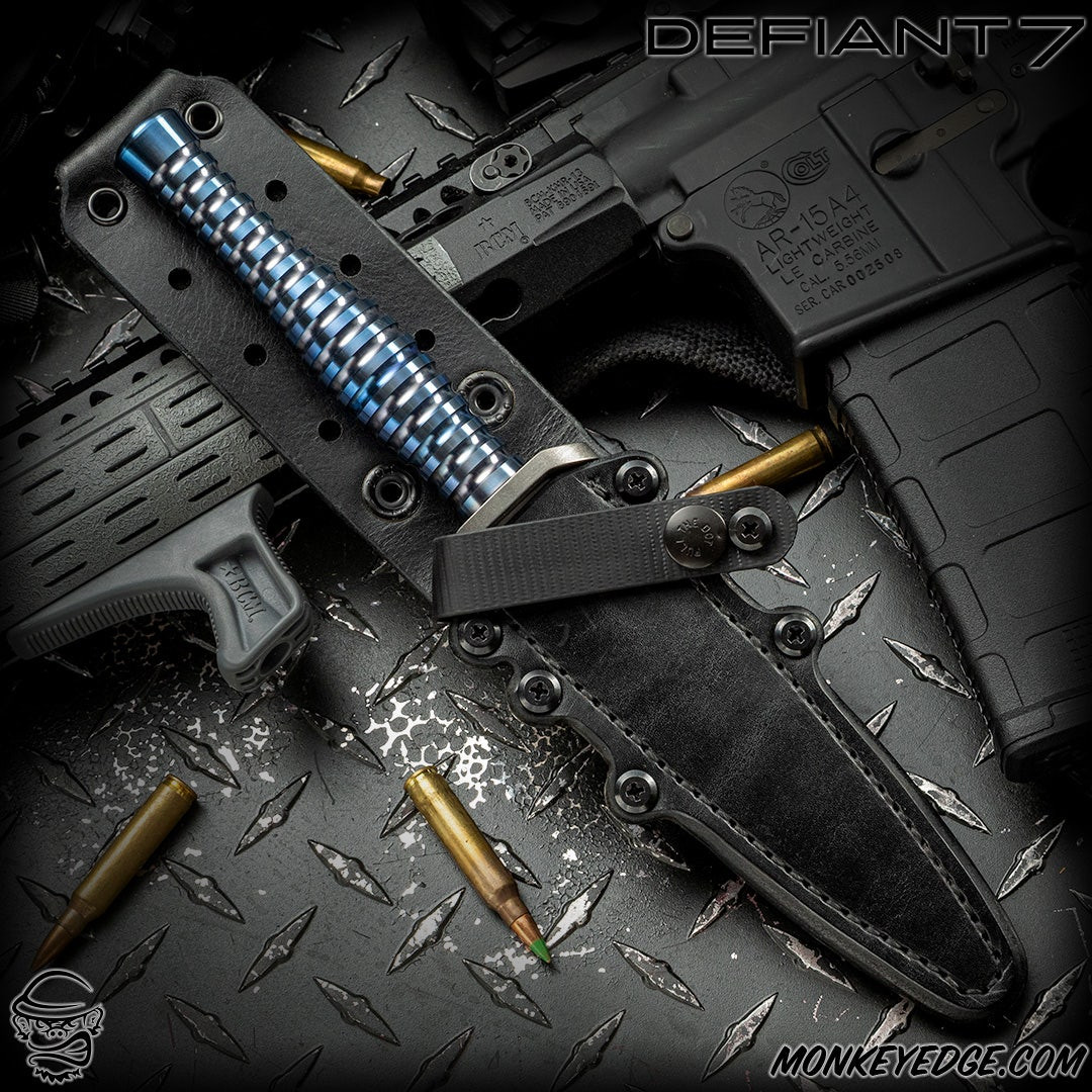 Monkey Edge - Defiant 7 Fixed: Rook 6 - Stonewashed/Blue