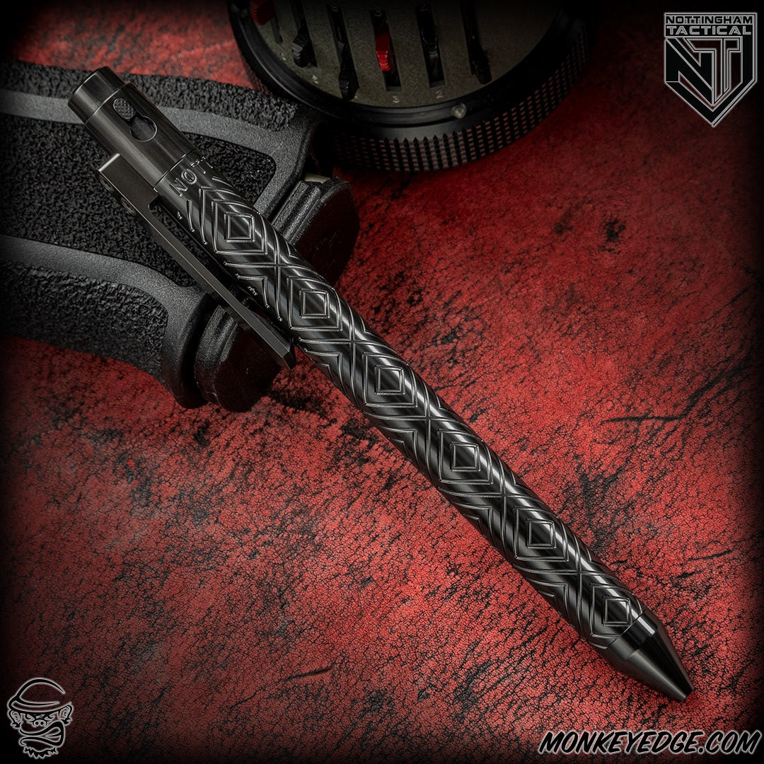 Monkey Edge - Nottingham Tactical: G2 Full Size Pen - Zirconium w