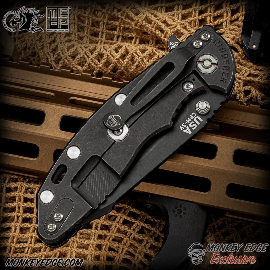 Monkey Edge - Hinderer Knives: XM-18 3.5 Inch Harpoon Tanto