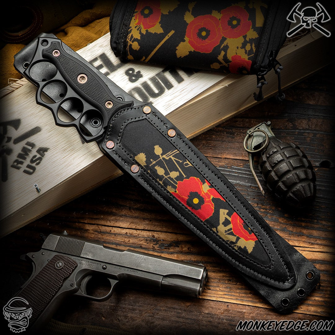 Monkey Edge - RMJ Tactical Fixed Blade: Lady Death - Blackout