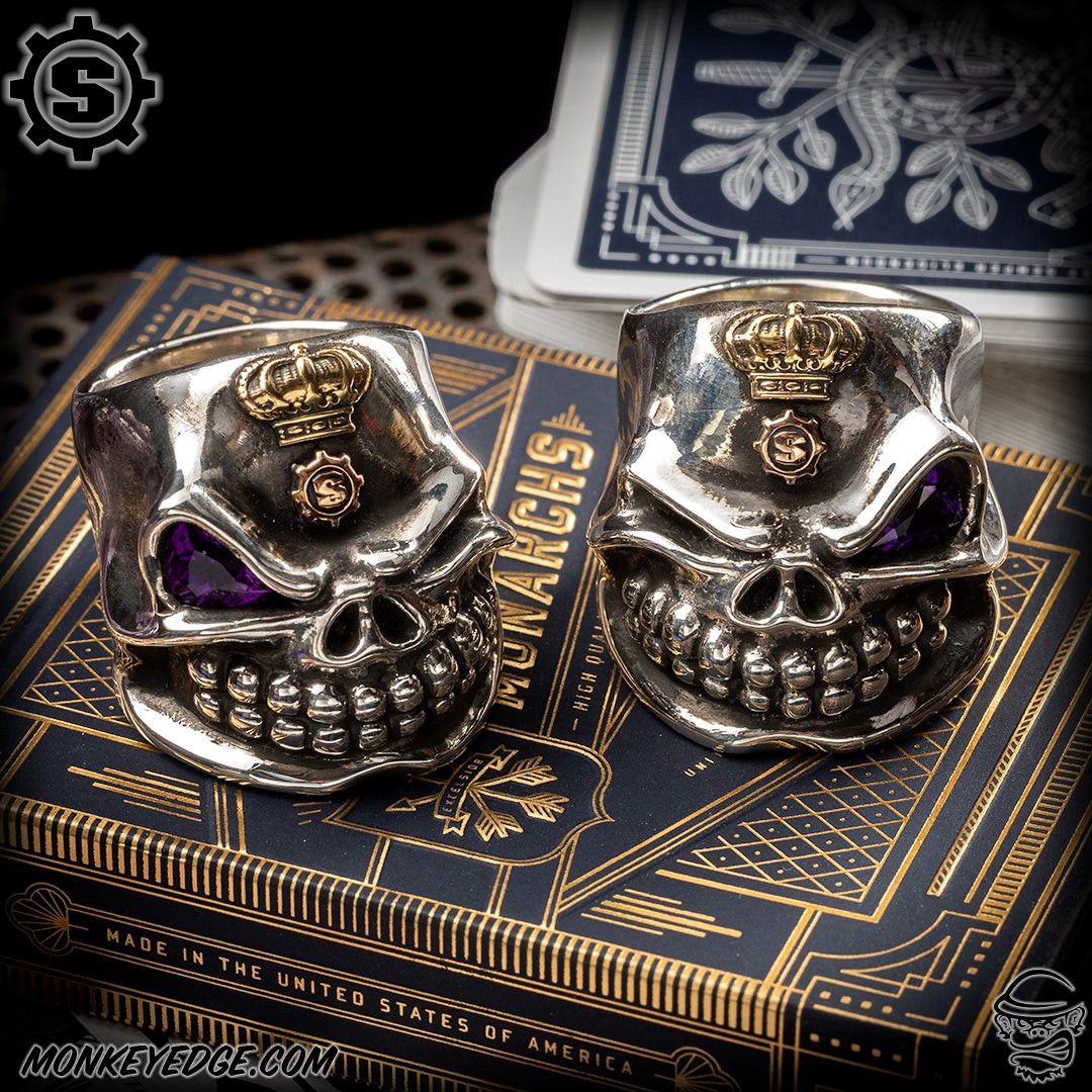 Monkey Edge - Starlingear Ring: 25th Ann. Left/Right Set - Crown/S
