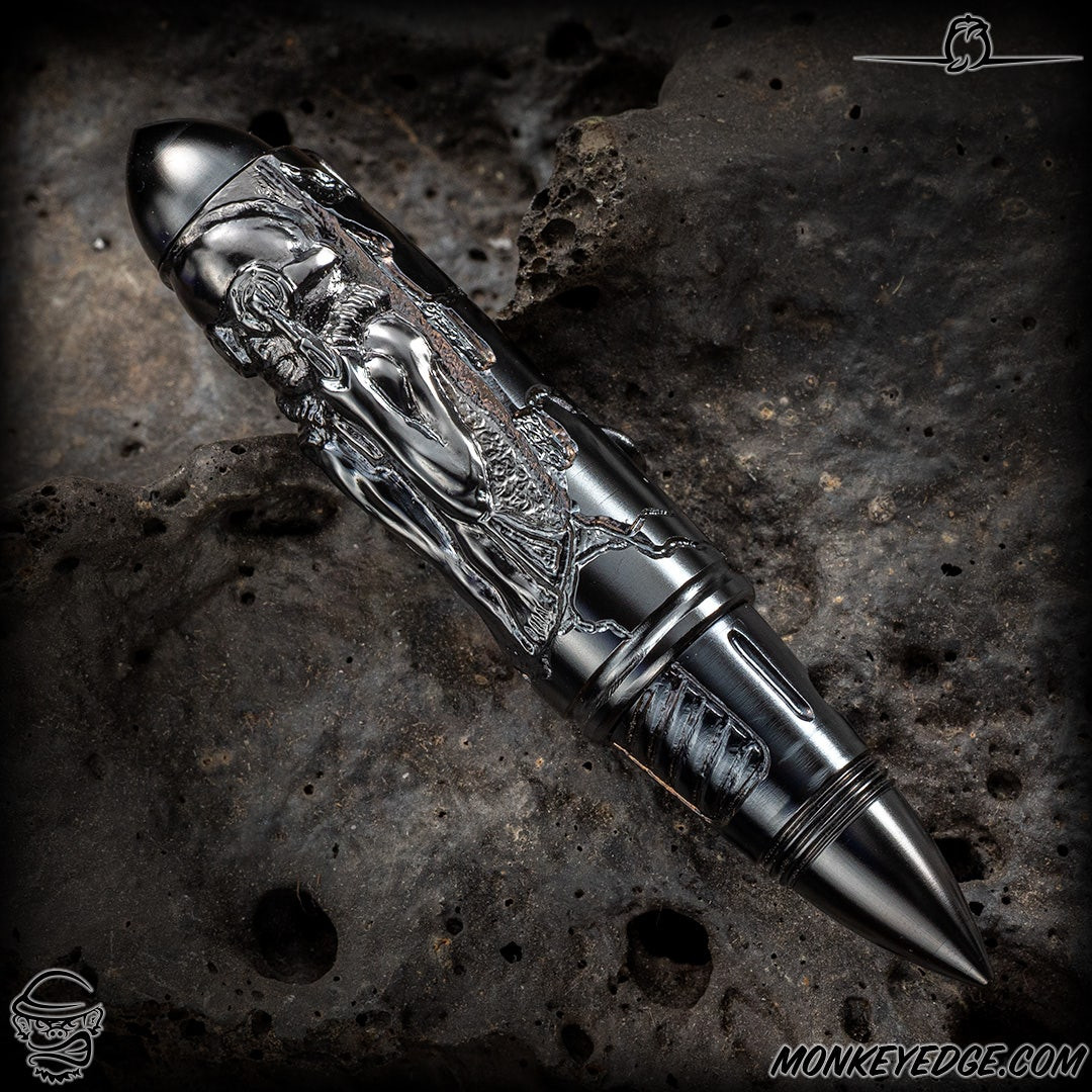 Monkey Edge - Dmitry Streltsov Pen: Zeppelin - Titanium Alien Hand