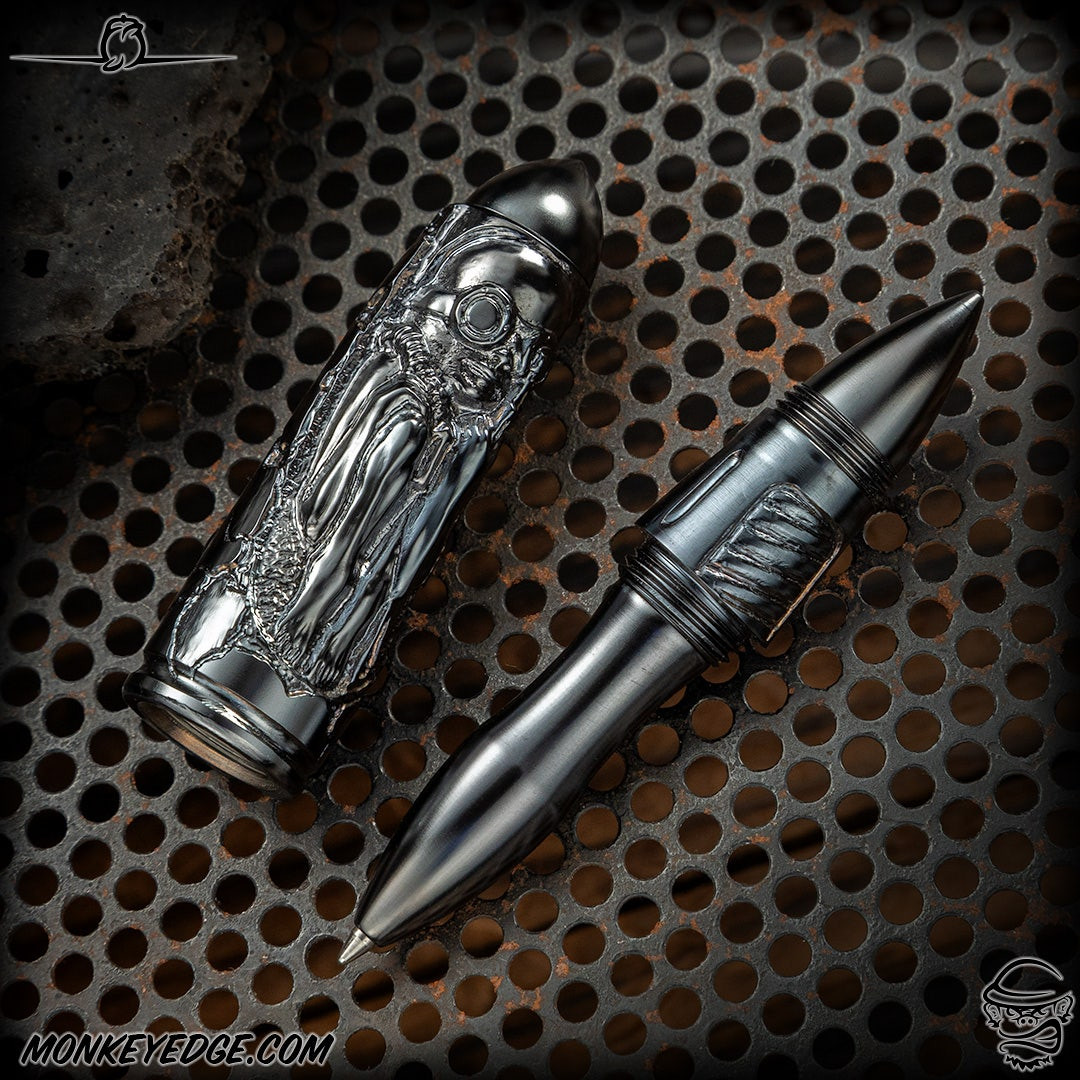 Monkey Edge - Dmitry Streltsov Pen: Zeppelin - Titanium Alien Hand
