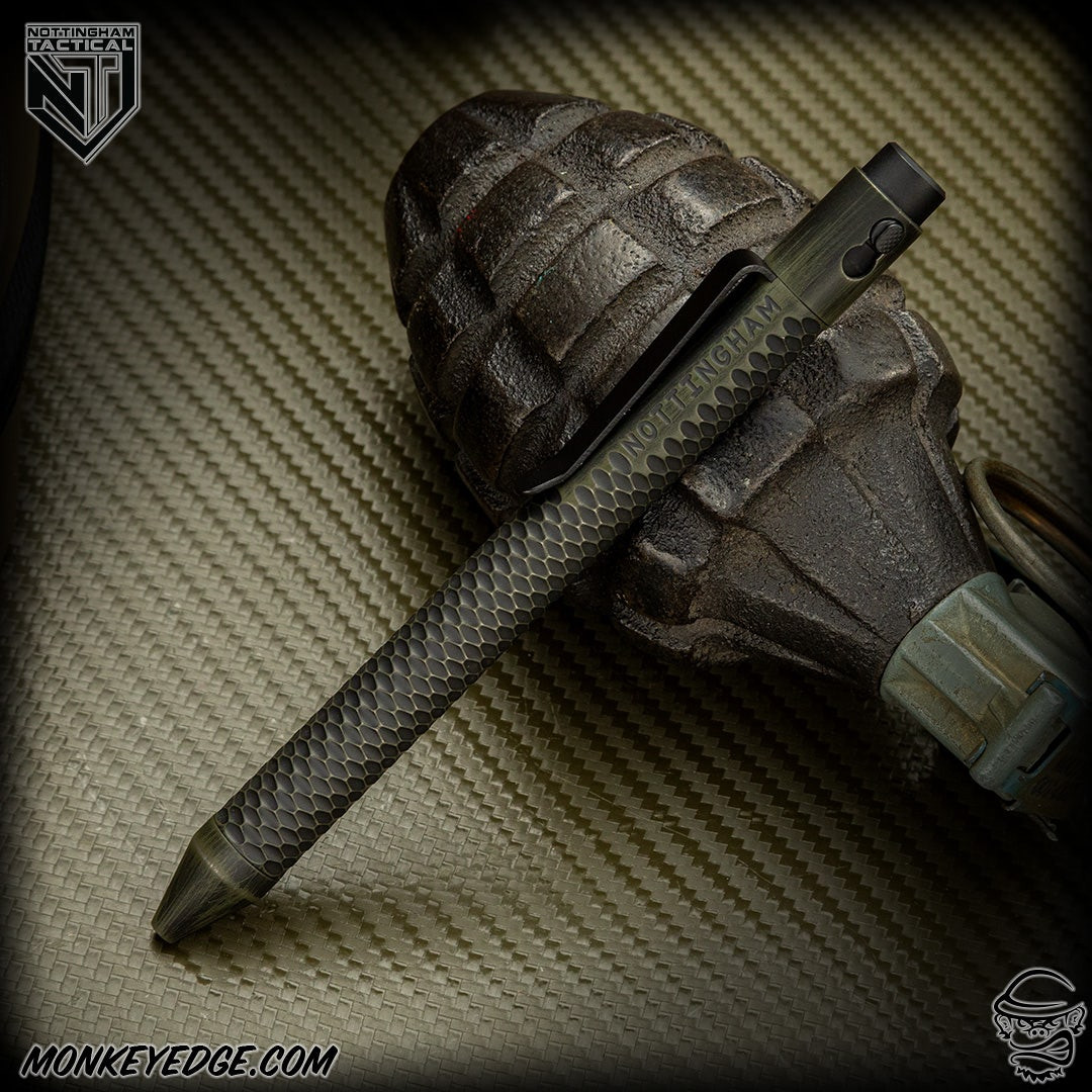Monkey Edge - Nottingham Tactical Pen: Standard - Titanium