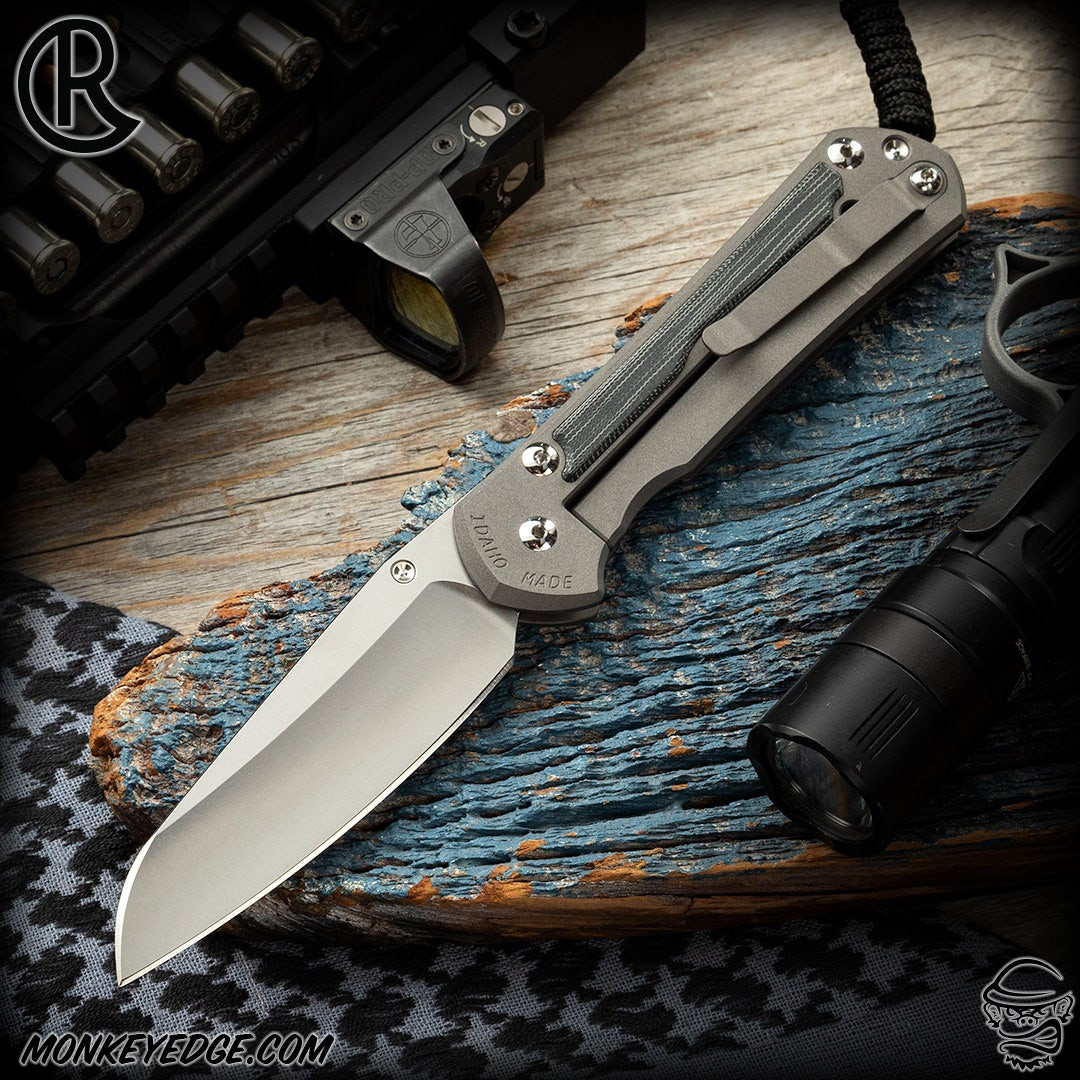 Monkey Edge - Chris Reeve Knives Folder: Sebenza 31 Large Inlay