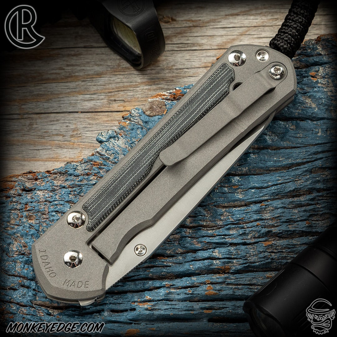 Monkey Edge - Chris Reeve Knives Folder: Sebenza 31 Large Inlay