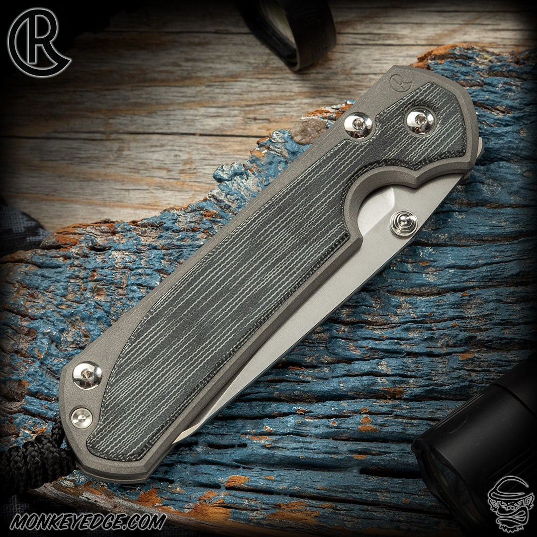 サンプロ11 　カイ様 Monkey Edge - Chris Reeve Knives Folder: Sebenza 31 Large Inlay