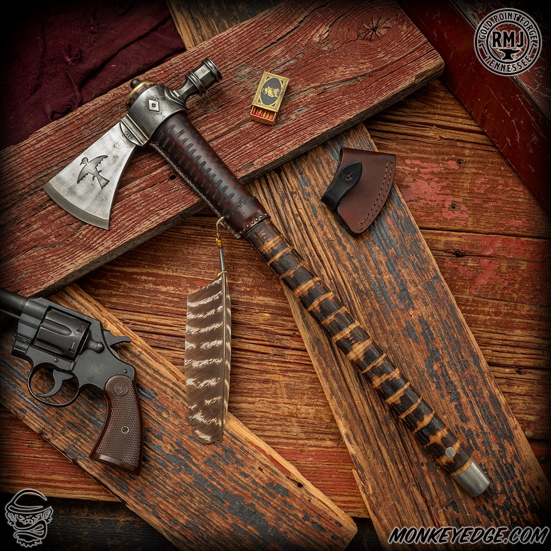 Monkey Edge - RMJ Tactical Tomahawk: Gold Point Patriot Pipe