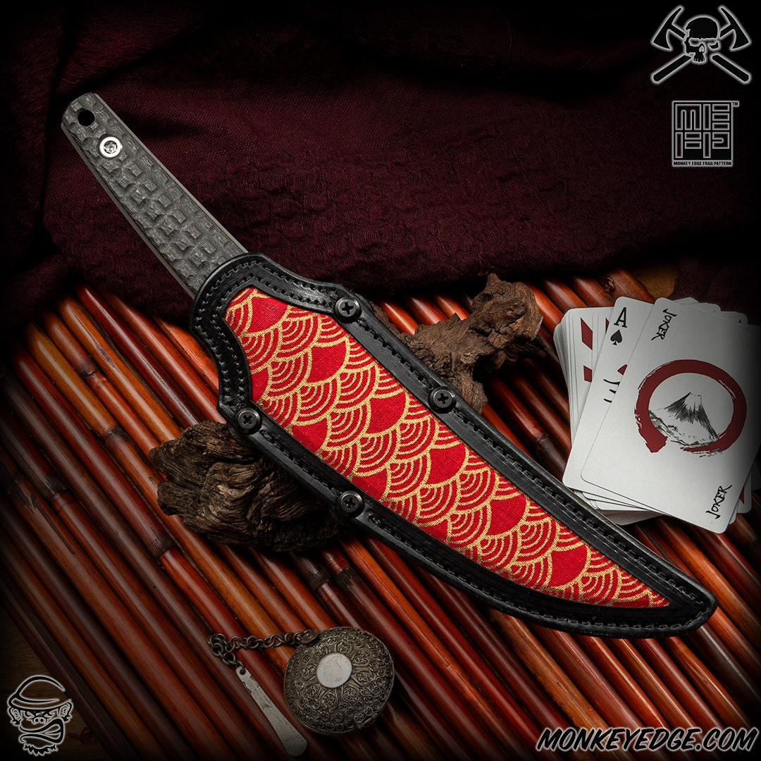 Monkey Edge - RMJ Tactical Fixed Blade: Musashi - Savage Stainless