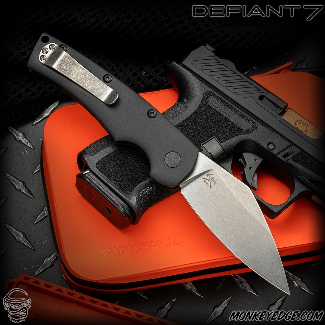 Monkey Edge - Defiant 7 Folder: Seax - Stonewashed